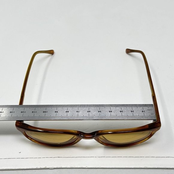 stussy eye gear Richie Sunglasses Tortoise Yellow Lenses Light Scratches - Picture 12 of 15